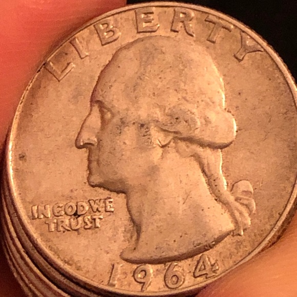 90% silver coins American quarters - Picture 11 of 17